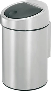 Brabantia Touch Bin 3L Mit Kunststoffeinsatz - Matt Steel - Bild 1 von 4