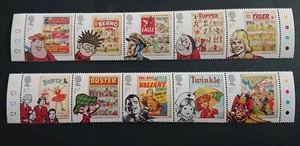 GB UM COMMEMORATIVE STAMP SET - COMICS - 20.3.12 - Picture 1 of 1