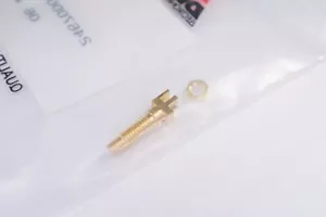2647-000-G91P-7 Delta RF SSMC Female Bulkhead PCB Connector 0.054" End Launch - Picture 1 of 2