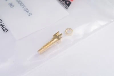 2647-000-G91P-7 Delta RF SSMC Female Bulkhead PCB Connector 0.054" End Launch - Image 1 of 2