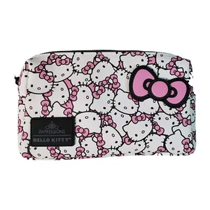 Sanrio Rosa Schleife Hello Kitty Kosmetiktasche Kosmetiktasche Impressionen Neu Mit Etikett - Bild 1 von 14