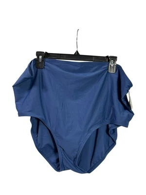 Croft & Barrow Mujer Plus Cintura Alta Pantalones de Natación Abdomen Adelgazante 26W Azul Nuevo Foto 1 de 4