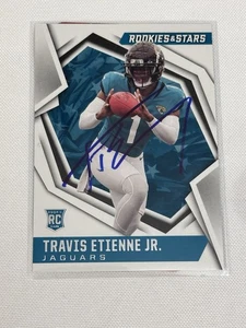 Travis Etienne Jr signed ROOKIE CARD 2021 Panini Rookies & Stars #114 Jaguars - Picture 1 of 2