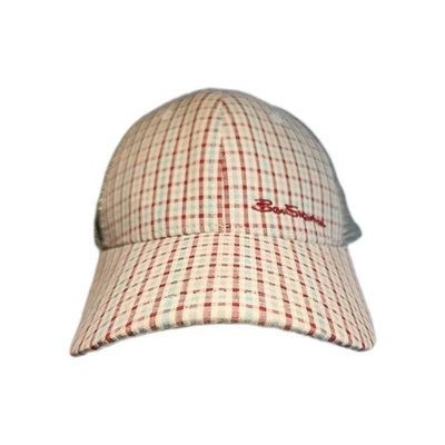 Gorra de béisbol Ben Sherman a cuadros L/XL flexible malla trasera  Foto 1 de 4
