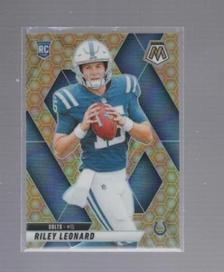 RILEY LEONARD 2025 PANINI MOSAIC NFL SSP RARE ROOKIE RC HONEYCOMB PRIZM - Bild 1 von 1
