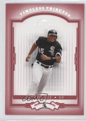 2004 Donruss Classics Timeless Tributes Red /100 Carlos Lee #6 - Image 1 of 2