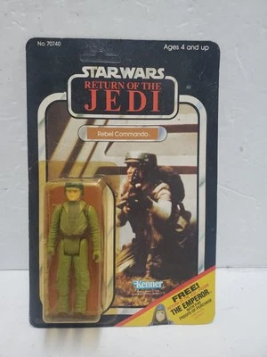 Kenner Star Wars 65 Back China Emperador Oferta De Colección REBEL COMMANDO SIN USAR, EN CAJA 1983 Foto 1 de 4