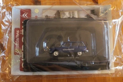 Citroen Ami 8 break Gendarmerie 1970 - Utilitaires Citroën - Altaya - 1/43 IXO - Photo 1/3