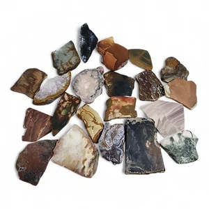 Assorted Tumbled Mini Slabs 1lb 1.3oz. - Picture 1 of 3