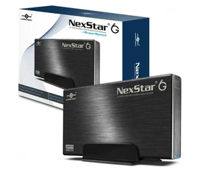 Gabinete de disco duro Vantec 3,5" SATA 6 Gb/s a USB 3,0/eSATA (NST-366SU3-BK), negro - Imagen 1 de 3