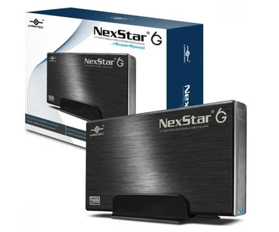 Vantec 3.5" SATA 6Gb/s to USB 3.0/eSATA HDD Enclosure (NST-366SU3-BK) , Black - Image 1 of 3