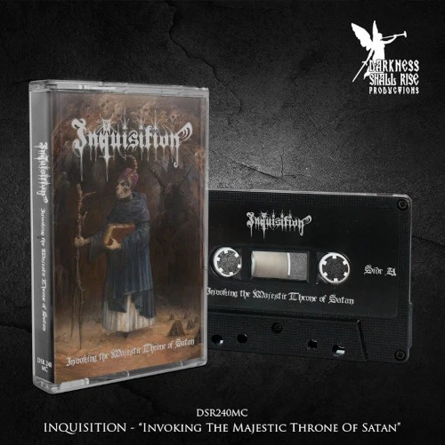 Inquisition Invoking the Majestic Throne of Satan (MC) (Cassette) Foto 1 de 1