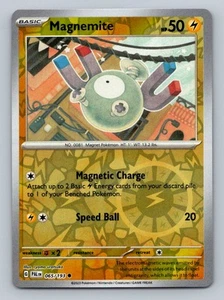 Pokemon Magnemite SV02: Paldea Evolved 065/193 Near Mint NM Reverse Holo - Picture 1 of 2