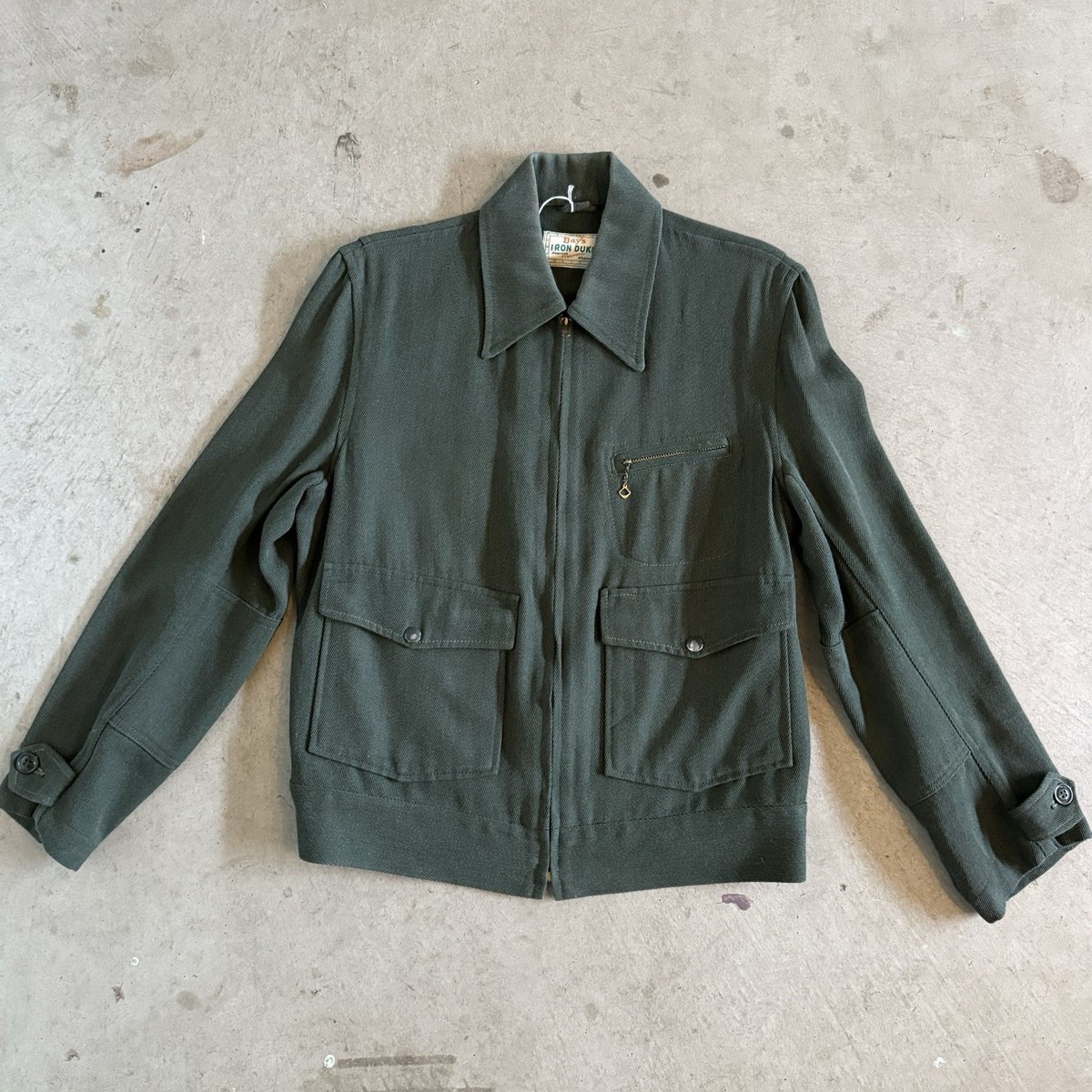 ジャケット・アウター 30s-50s euro vintage servant jacket Vintage Swedish Work leather jacket | EXTRA'S GARMENT SUPPLY