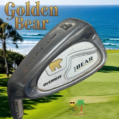 Very RARE! Golden Bear LH Oversize Pitching Wedge 35" All Original Shaft & Grip - Image 1 of 4