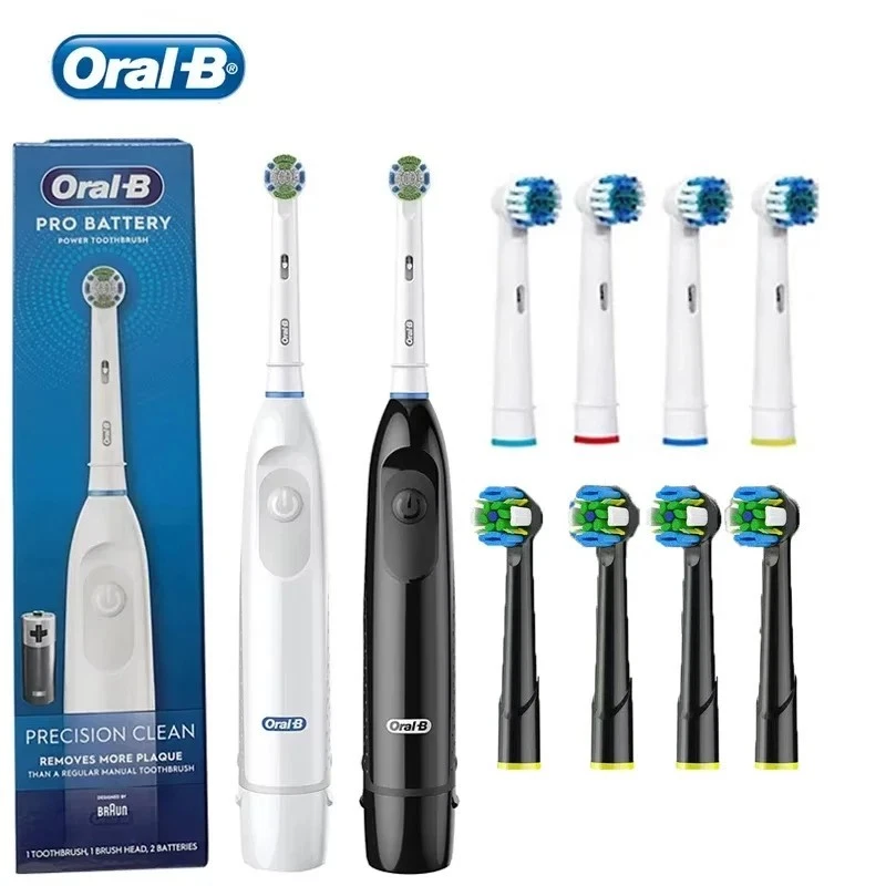 Electric Toothbrush Adult Rotation Charging Tooth Brush WITH brush heads - image 1 of 4