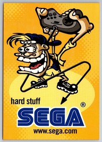 Sega hard stuff; sonic 3D Blast; Saturn megamix videogame Advertising  Postcards