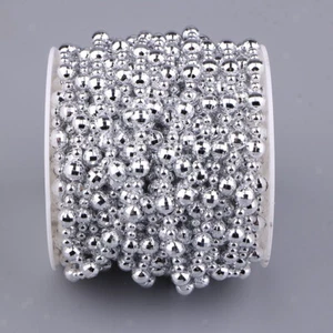 15m Perlenband Perlenkette Perlenschnur Perlengirlande Dekogirlande Dekoband - Bild 1 von 10