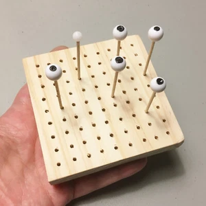 M00927 MOREZMORE Wooden Toothpick Stand for Eye Painting Small Part Holder - Picture 1 of 4