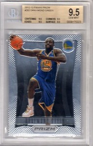 2012-13 Panini Prizm Draymond Green Rookie Card BGS 9.5   9.5/9.5/9.5/9.5