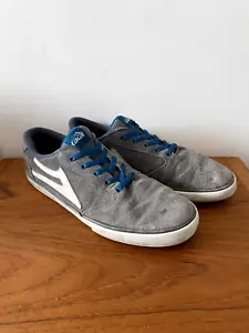 Lakai Pico Mens Skate Shoes, Grey/Blue, UK 10 - Picture 1 of 7
