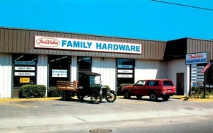 TRUE VALUE HARDWARE STORE, BRIDGEPORT, CT, VINTAGE POSTCARD (S422) - Picture 1 of 2