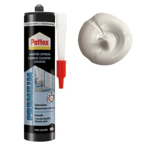 Sanitärsilikon "Express" weiß je 280ml Pilz- & Schimmelblocker von Henkel - Bild 1 von 3