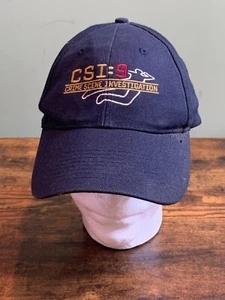 Cappello CSI Crime Scene Investigation Cast Crew Nero Stagione 9 Raro Promo Swag 2000 - Foto 1 di 11