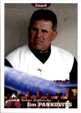 2008 Salem Avalanche Grandstand #17 Jim Pankovits Manager Baseball Card