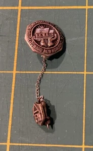 Vintage Double Pin Sterling Future Homemakers of America towards new horizons - Bild 1 von 4