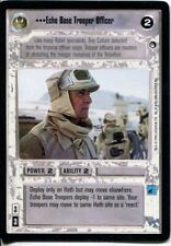 Star Wars CCG Hoth Black Border Echo Base Trooper Officer