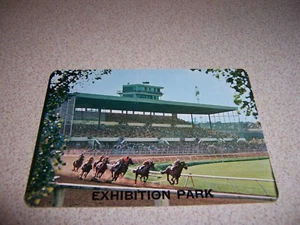 1967 BRITISH COLUMBIA JOCKEY CLUB CALENDAR CARD - HORSE RACING - Picture 1 of 2