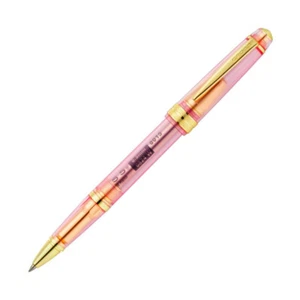 Cross Bailey Light Ballpoint Pen in Translucent Pink Resin with Gold Trim - NEW - Picture 1 of 1