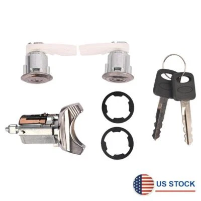 1 Set Ignition Door Lock Cylinder Accessories For Ford Bronco Aerostar Pickup Foto 1 de 4