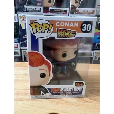 Funko Pop #30 Películas TBS Regreso al Futuro Regreso al Futuro Abovedado Conan O'Brien como Marty McFly Foto 1 de 4