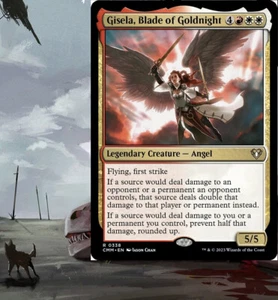 Gisela, Blade of Goldnight Boros ANGELS Commander Deck Magic MTG Ready-to-Play - Picture 1 of 9