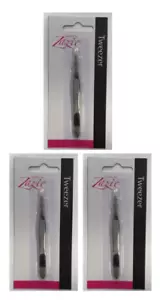 3pz ZAZIE Pinzetta Professionale Sopracciglia Acciaio Inox Senza P&P - Foto 1 di 1