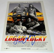 STEVEN SODERBERGH signed (LOGAN LUCKY) 12X18 movie poster photo *PROOF* W/COA