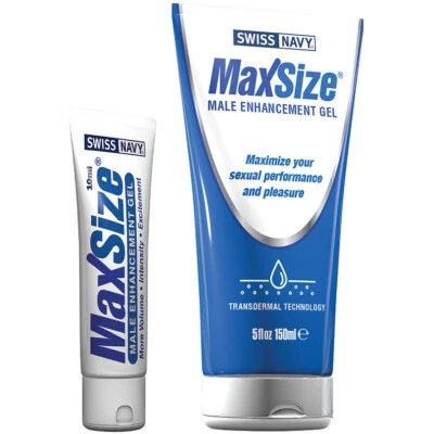 Swiss Navy Max Size Male Enhancement Penis Gel Cream - Choose Size - Image 1 of 2