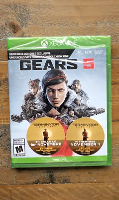 New ✹ GEARS OF WAR 5 ✹ Xbox One Series X Game ✹ Factory Sealed ✹ USA / CANADA - Image 1 of 3