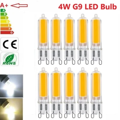 10x G9 LED Bulb 4W Light COB Clear Capsule 400Lm Replacement for Halogen Lamp - Image 1 of 3