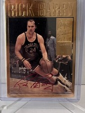 1994-95 Action Packed Basketball Hall of Fame Gold Rick Barry #5G HOF