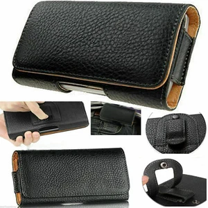 Universal Belt Clip Hip loop Pouch for Apple iPhone models Case/Cover PULeather - Picture 1 of 7