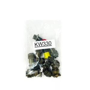11 pcs Assorted Circular MIL Spec Connector, MS3116F8-4P MS3126F10-6S - Picture 1 of 23