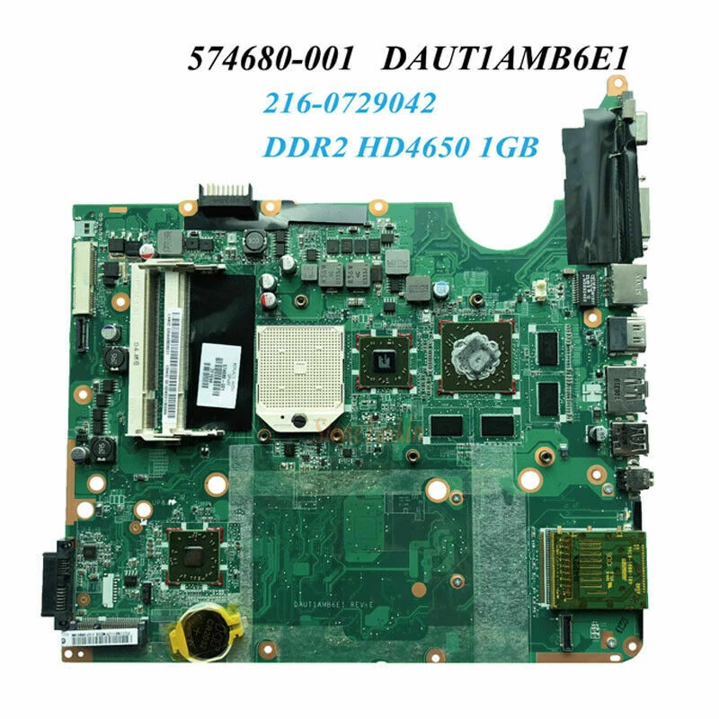 SCHEDA MADRE MOTHERBOARD per HP PAVILION DV7 - 574680-001 socket AMD DV7-3000 - Image 1 of 1