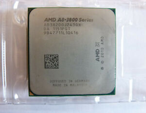 AMD A8-3820 - 2,5 GHz Quad-Core (AD38200JZ43GX) FM1 ; CPU ; Prozessor