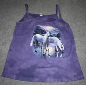 #20-1374 X-LARGE JUNIORS GIRLS THE MOUNTAIN MYSTICAL HORSES SPAGHETTI STRAP TANK - Picture 1 of 4