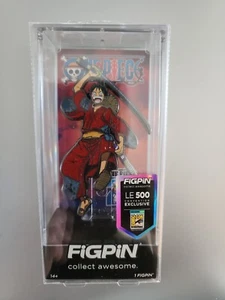 In Hand 2024 SDCC Figpin Exclusive One Piece Luffytaro Glitter #1647 LE 500 - Picture 1 of 1