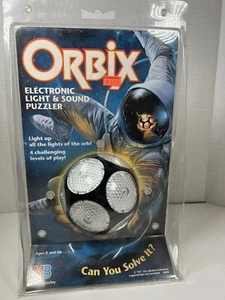 Vintage 1995 Milton Bradley Orbix Electronic Light & Sound Puzzler RARE HTF - Picture 1 of 5