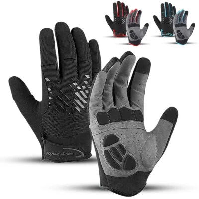 Motorcycle Gloves Touchscreen Anti-Slip for Motocross BMX ATV MTB Cycling Racing - Image 1 of 4